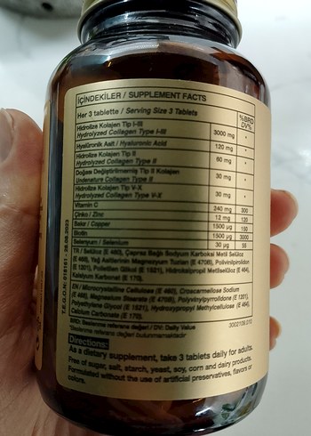 Nutraxin Beauty Kollajen Kompleksi 90 Tablet - Görsel 3