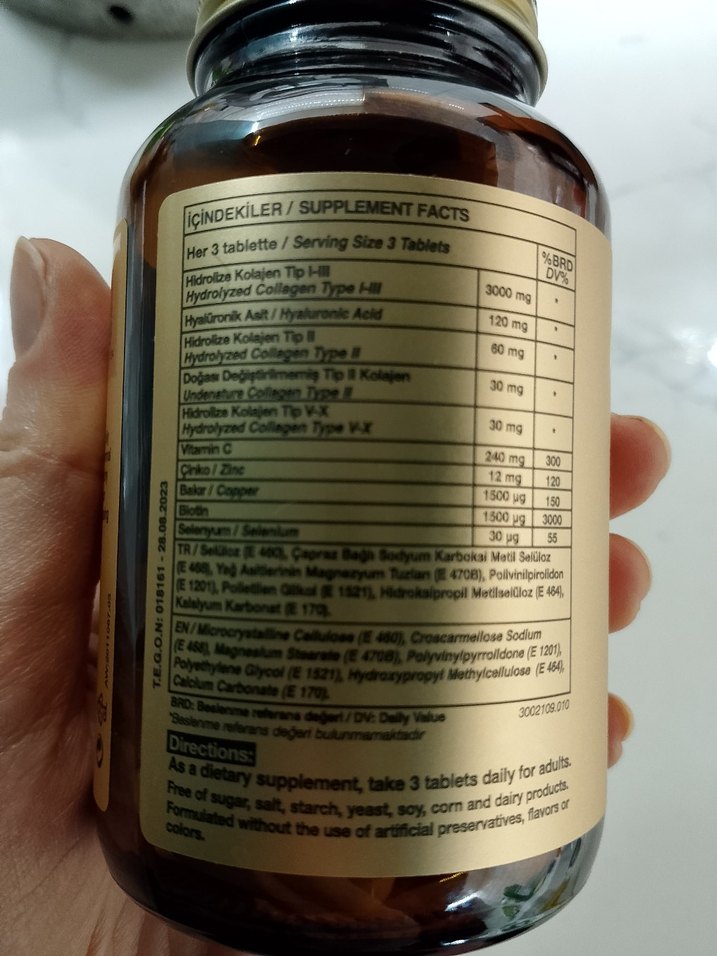 Nutraxin Beauty Kollajen Kompleksi 90 Tablet - Görsel 3