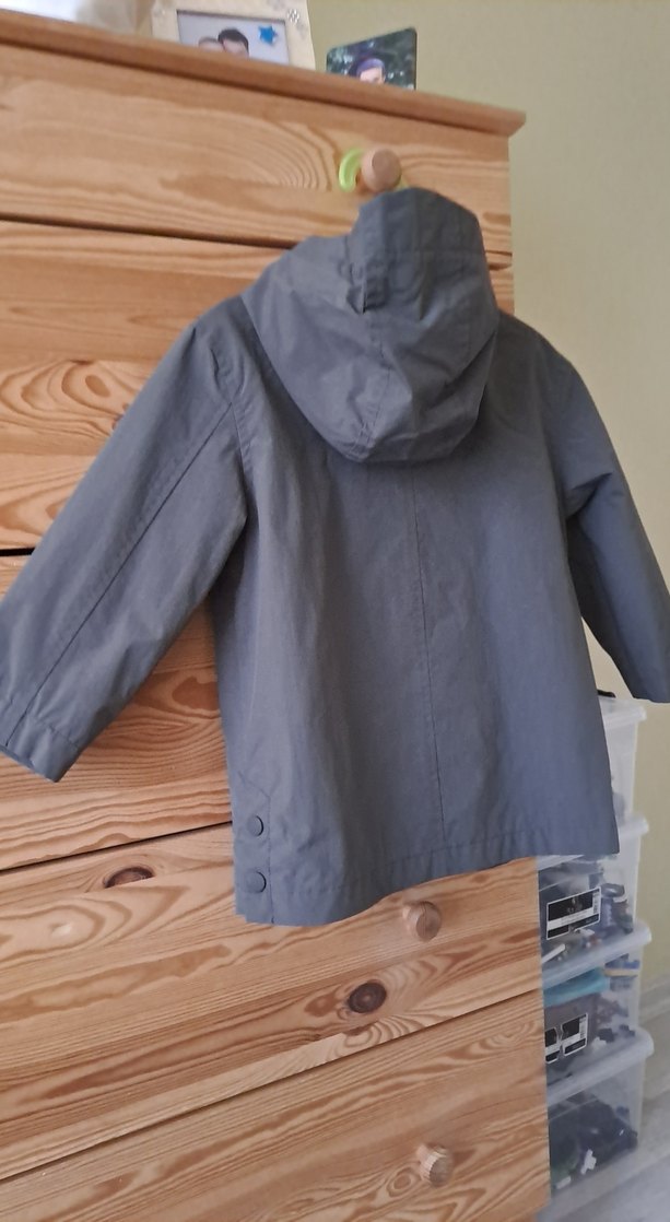 Haki Erkek Çocuk Düğmeli Ceket - Görsel 2