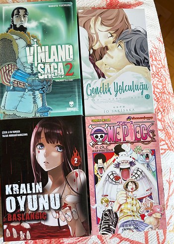 Vinland saga gençlik yolculuğu one piece kralın oyunu