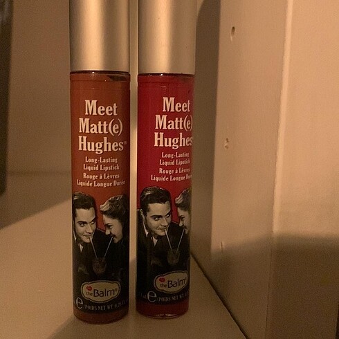 2 tane The balm trustworthy ve loyal ruj