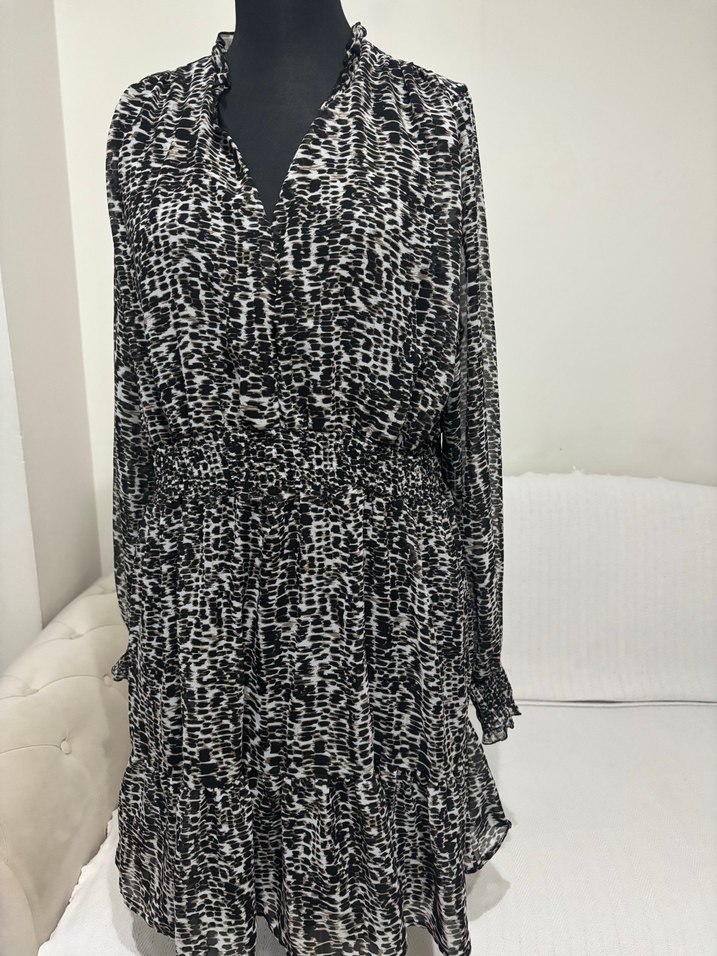 Leopar elbise - Görsel 3