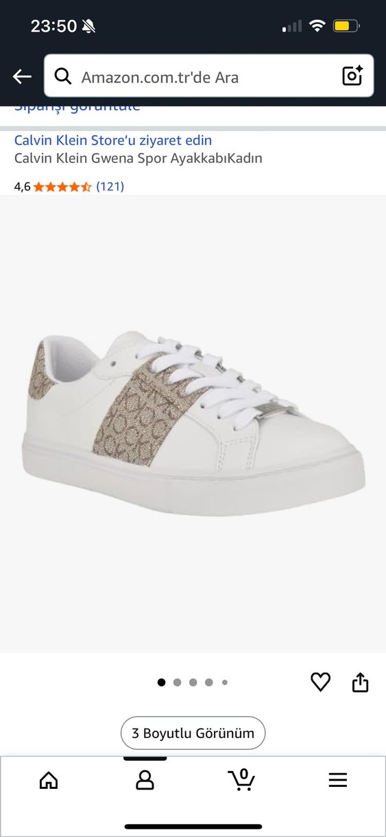 Calvin Klein Gwena Bağcıklı Spor Ayakkabı - Görsel 5