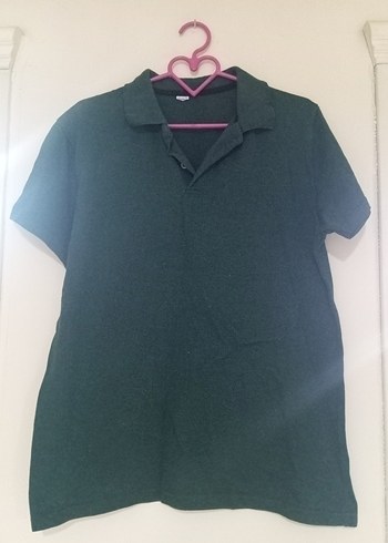 Erkek Mavi Kısa Kollu Polo Tişört - Görsel 3