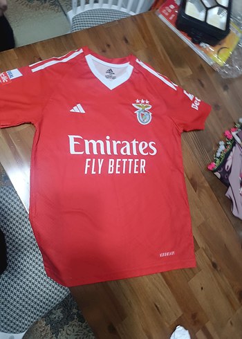 Kırmızı Erkek Spor Forması Kısa Kollu - Görsel 2