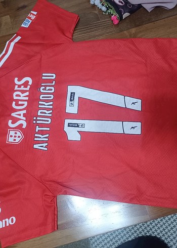 Kırmızı Erkek Spor Forması Kısa Kollu - Görsel 3