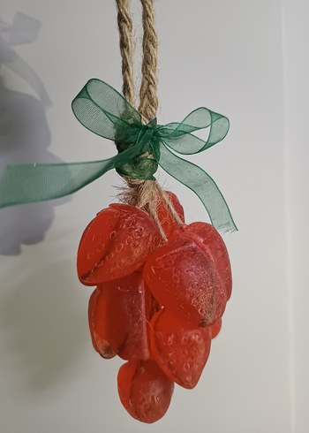 Kırmızı Üzüm Şeklinde Asılabilir Sabun - Görsel 2