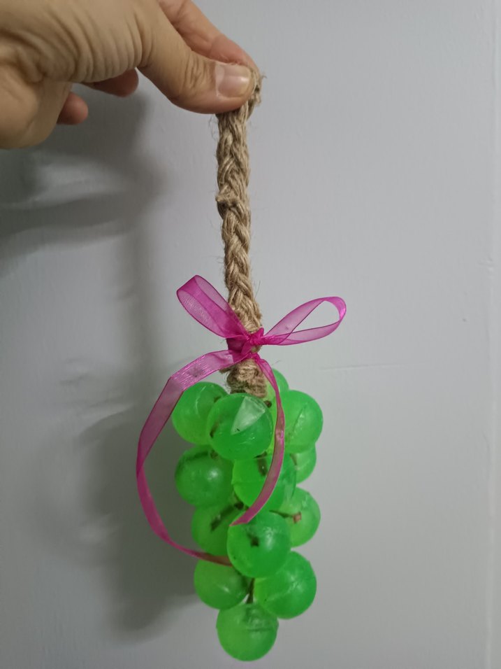 Üzüm Salkımı Şeklinde Dekoratif Sabun - Görsel 4