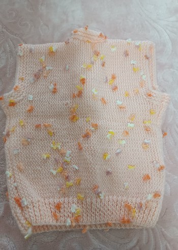 Kız Çocuk Nakışlı Triko Süveter - Görsel 2