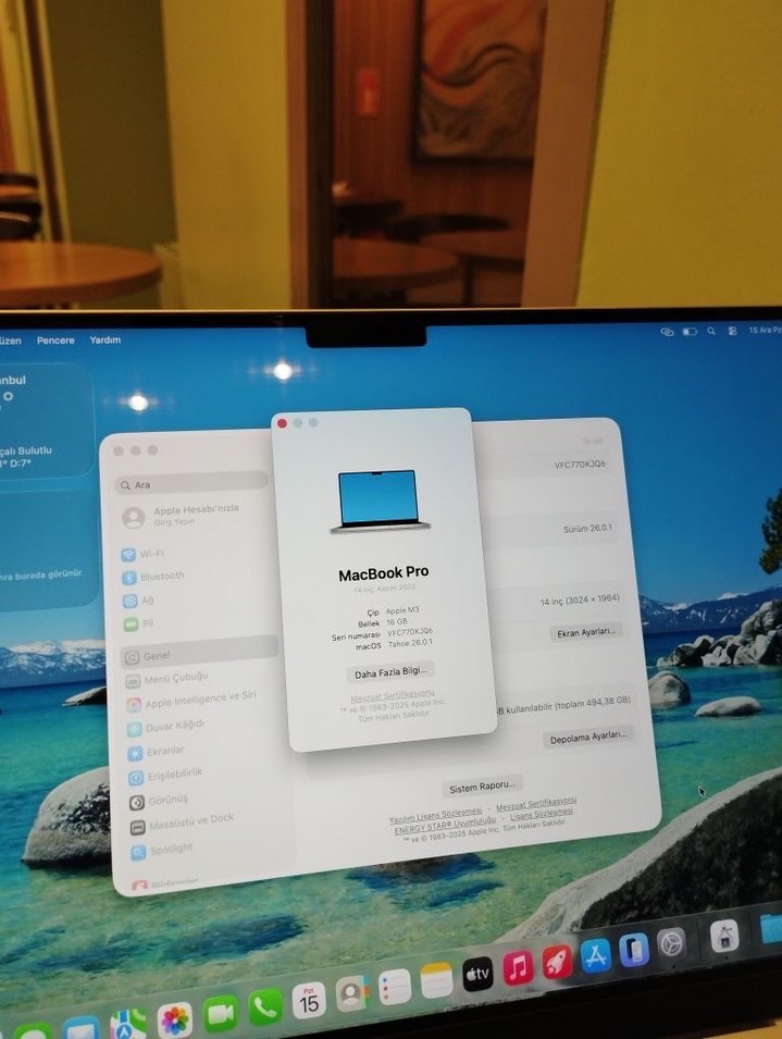 Macbook Pro M3 - Görsel 2