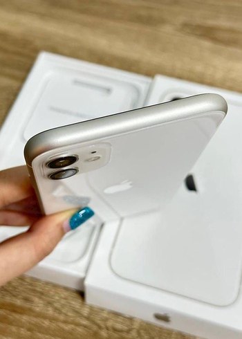 Beyaz iPhone 11 Türkiye Cihazı - Görsel 4