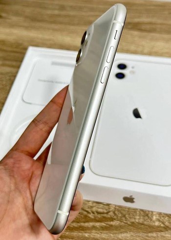 Beyaz iPhone 11 Türkiye Cihazı - Görsel 6