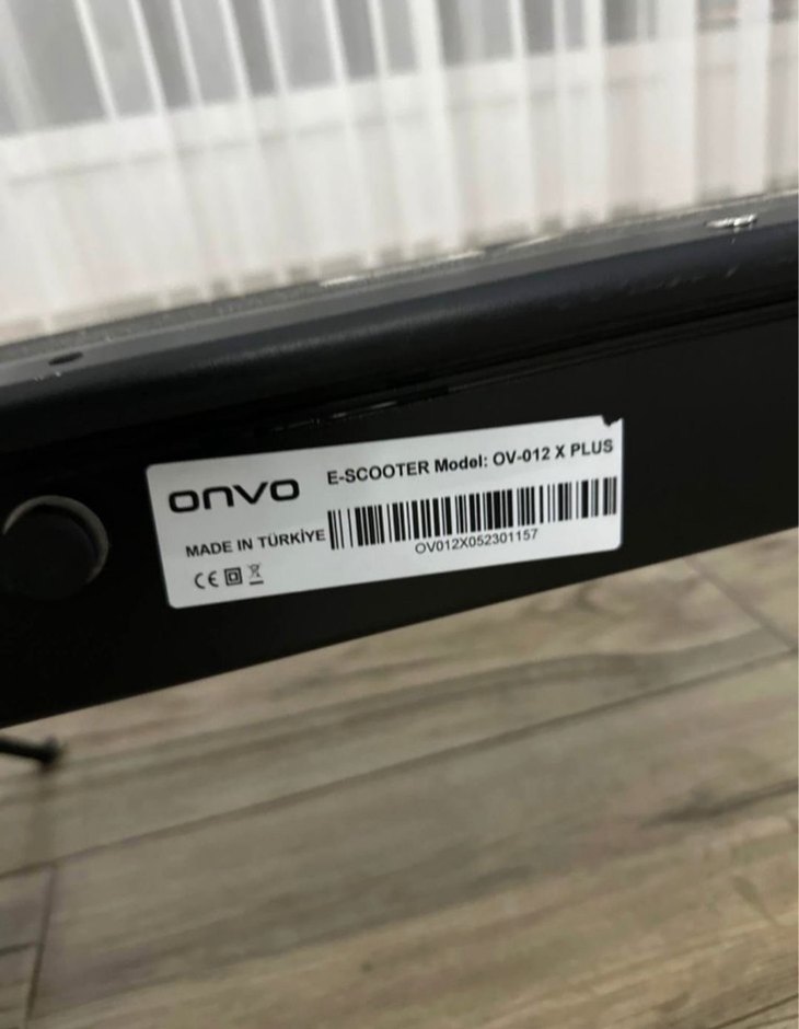 ONVO OV-012 Elektrikli Scooter - Görsel 5