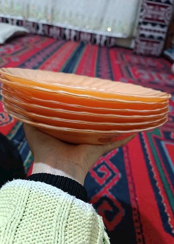 6'lı Yemek Tabağı Seti Meksika üretimi - Görsel 3