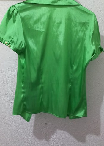 Parlak Yeşil gömlek - Görsel 4