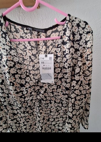 Bej V Yakalı Uzun Bohem Elbise - Görsel 6