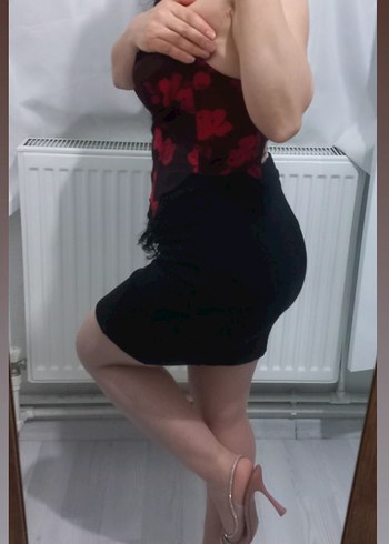 Kırmızı Dantel Detaylı Straplez Korse - Görsel 3