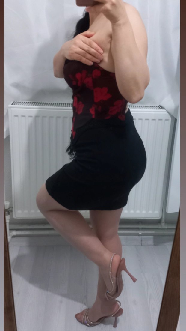 Kırmızı Dantel Detaylı Straplez Korse - Görsel 3