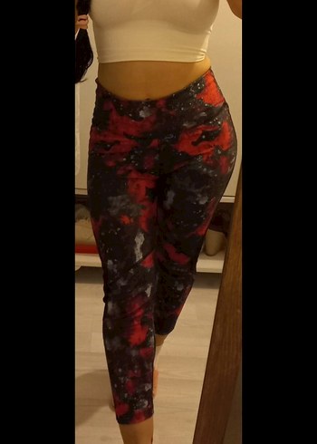 Siyah Kadın Spor Tayt - Günlük Şıklık - Görsel 6