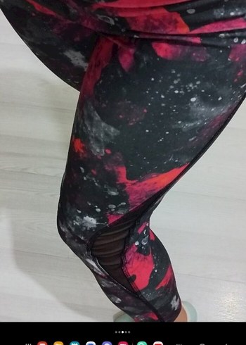 Siyah Kadın Spor Tayt - Günlük Şıklık - Görsel 7