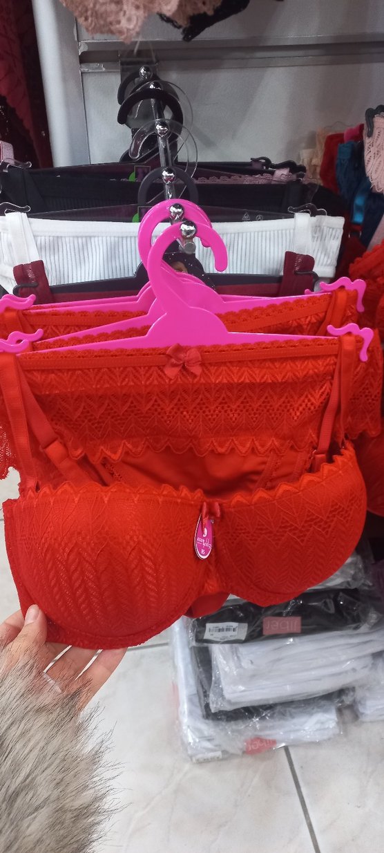 Kırmızı Mini Goth Büstiyer Sütyen - Görsel 2