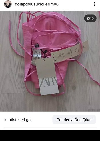 Pembe Mini Straplez Büstiyer - Görsel 2