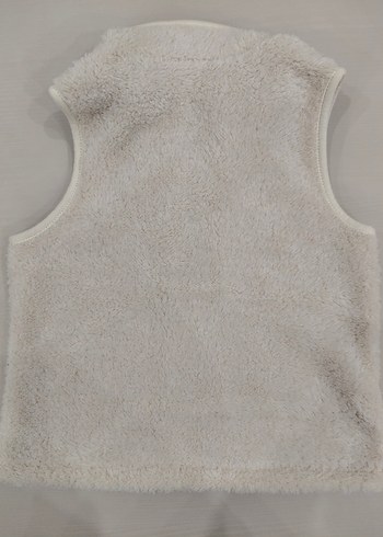 Kız Çocuk Bej Kürklü Yelek 3-4 yaş - Görsel 3