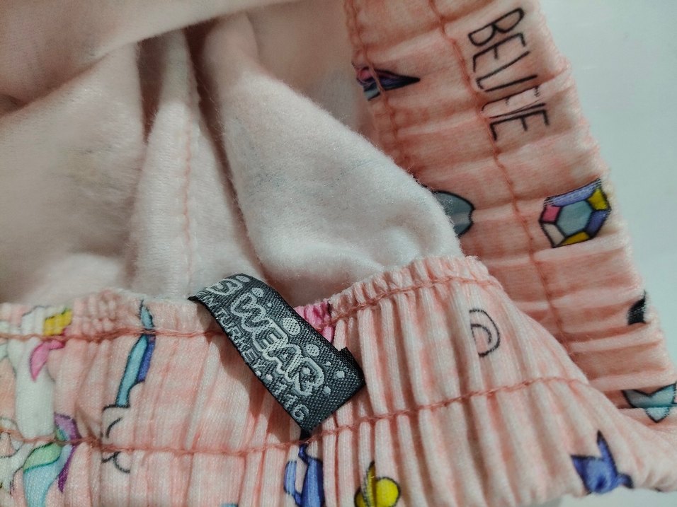 Unicorn Baskılı Yavruağzı Eşofman altı - Görsel 2