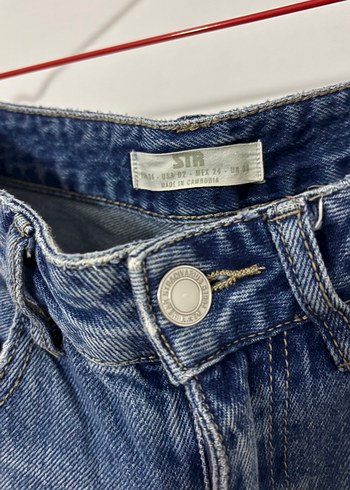 Kadın Mavi Denim Normal Paça Jean - Görsel 3