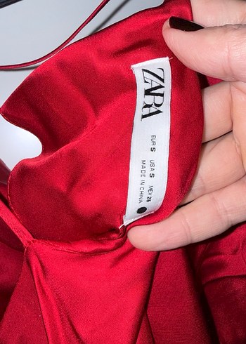 Bordo Tek Omuzlu Uzun Kadın Elbise - Görsel 3