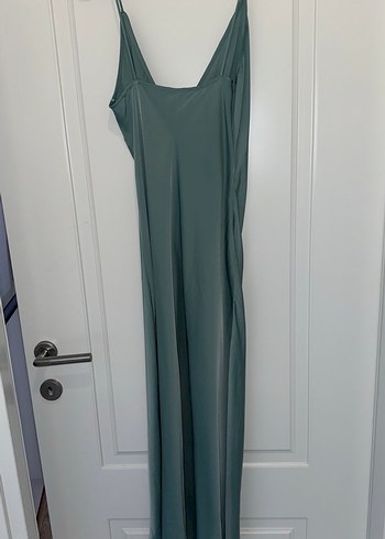 Bohem Tarzı Turkuaz Uzun Elbise - Görsel 2