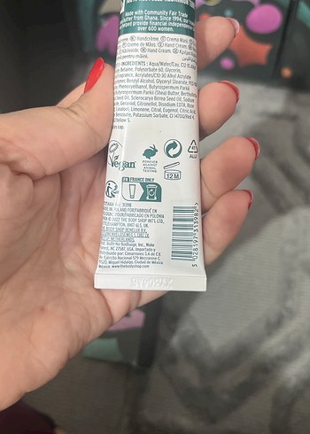 The Body Shop British Rose El Kremi 30 ml - Görsel 5