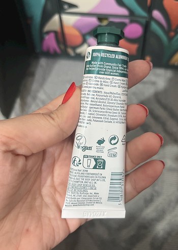 The Body Shop British Rose El Kremi 30 ml - Görsel 4