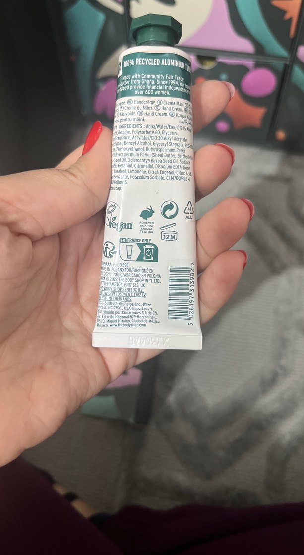 The Body Shop British Rose El Kremi 30 ml - Görsel 5