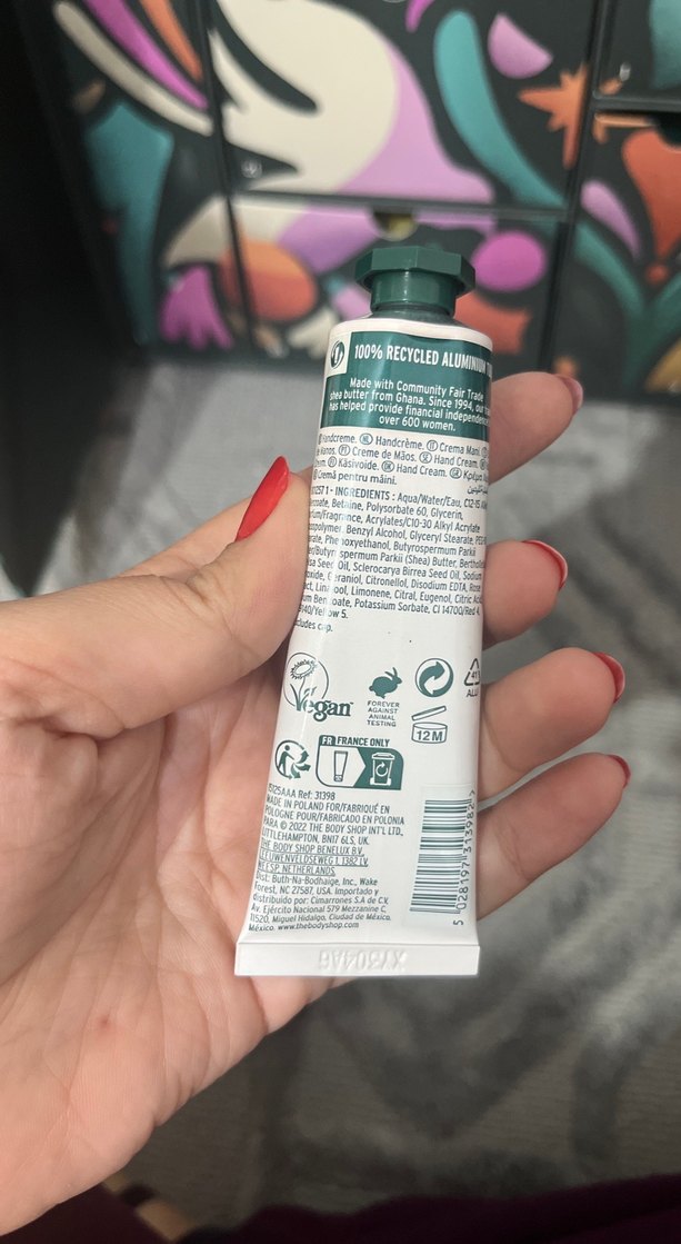 The Body Shop British Rose El Kremi 30 ml - Görsel 4