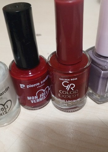 Kırmızı ve Gri Oje Seti - Görsel 3