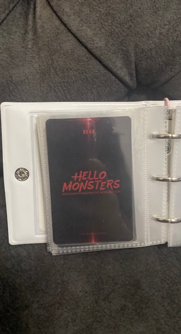 Şeffaf Mavi Baskılı Kadın Charm Kartı - Görsel 2