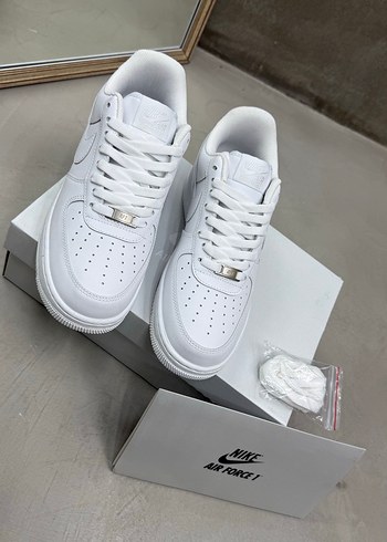 Beyaz İTHAL Nike Air Force 1 Erkek Spor Ayakkabı - Görsel 2