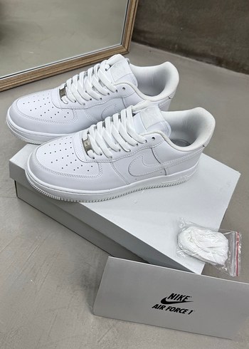 Beyaz İTHAL Nike Air Force 1 Erkek Spor Ayakkabı - Görsel 6