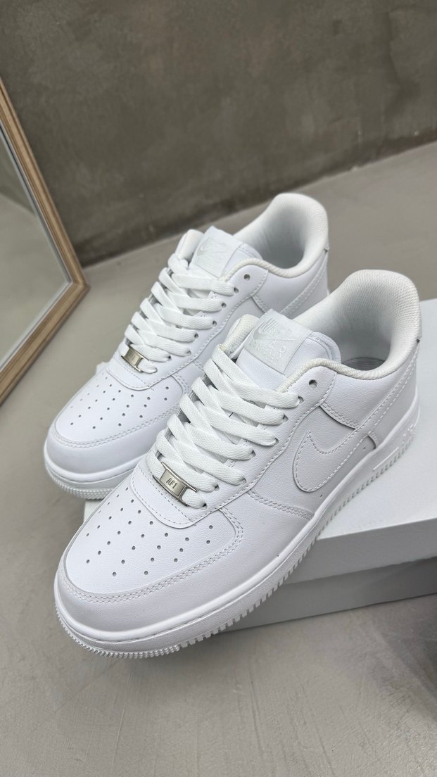 Beyaz İTHAL Nike Air Force 1 Erkek Spor Ayakkabı - Görsel 3