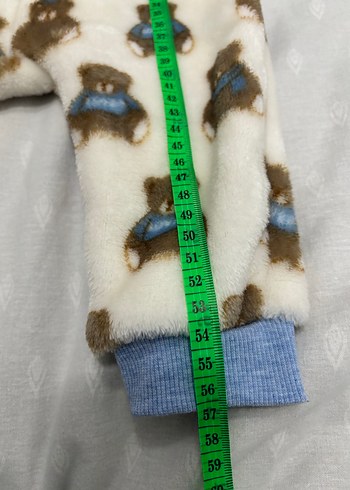 Kürklü Kapüşonlu Erkek Bebek Tulum - Görsel 3