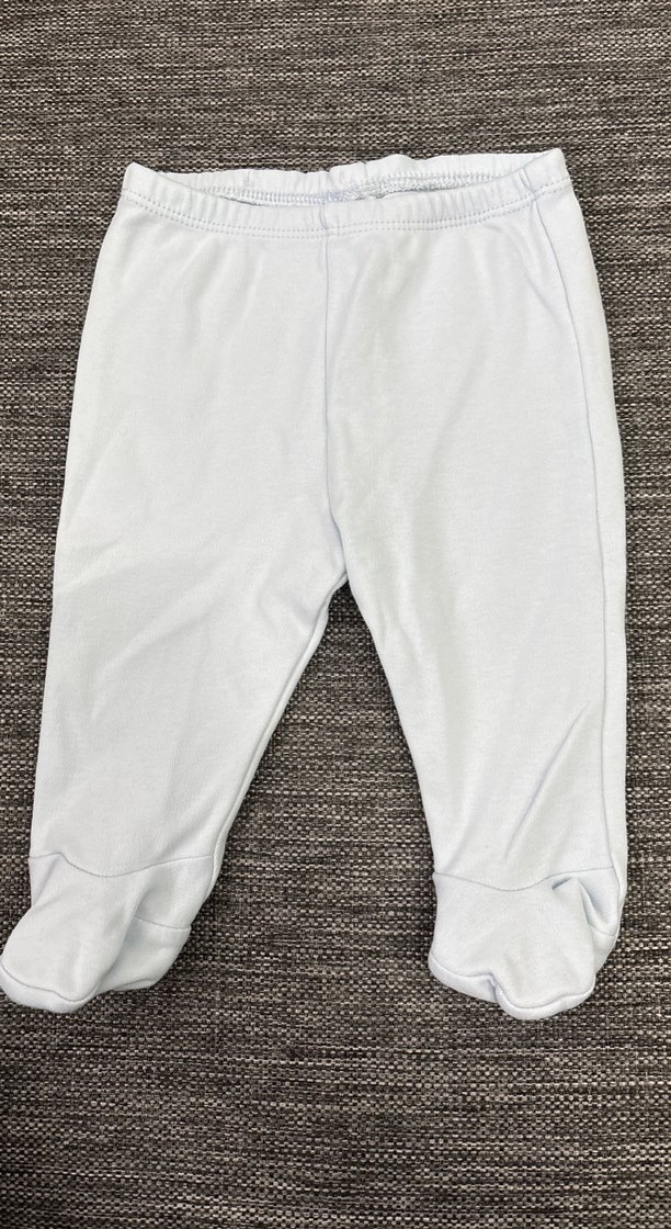 Mavi Bebek Hastane Altı Pamuklu 2 adet - Görsel 2