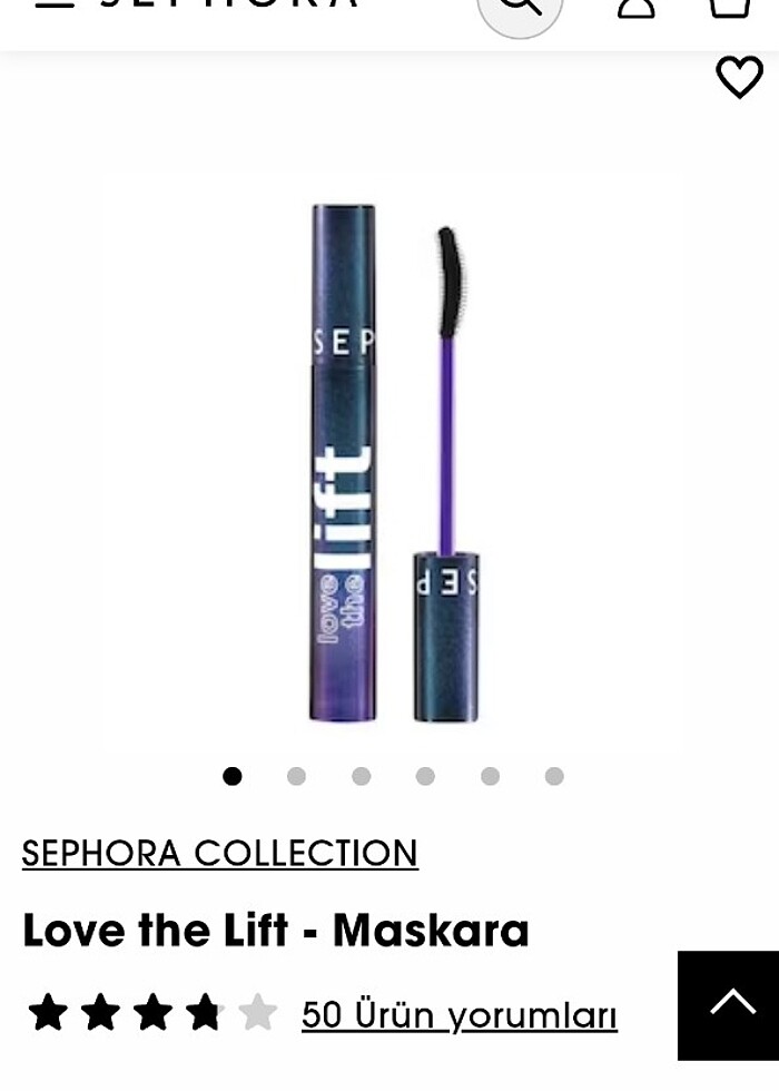 Sephora Love Lift Maskara - Görsel 5