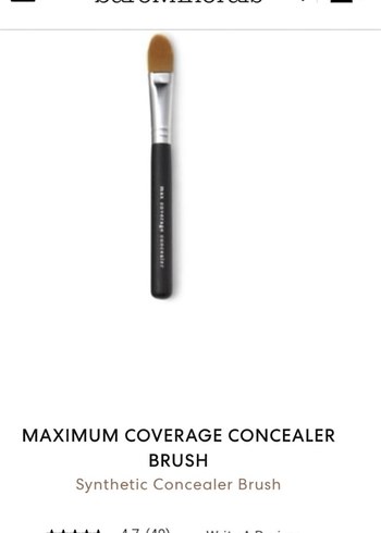  Beden Renk Bare Minerals Maximum Coverage Brush
