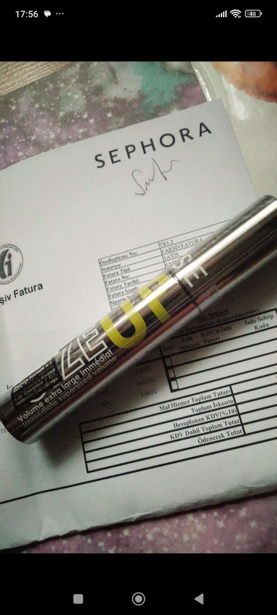 Sephora Size up siyah Maskara - Görsel 2