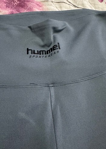 Kadın Gri Spor tayt bol paç orjinal - Görsel 2