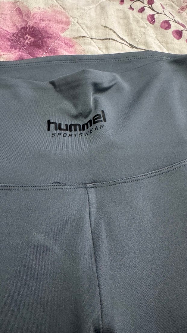 Kadın Gri Spor tayt bol paç orjinal - Görsel 2