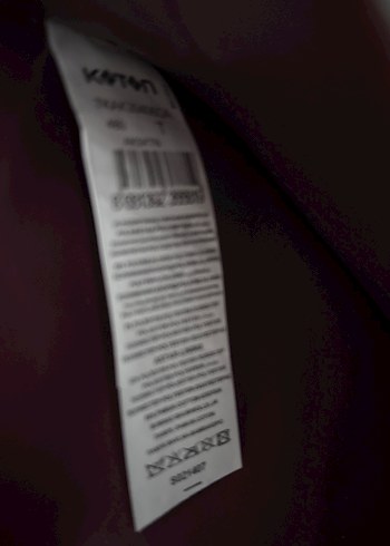 Bordo Deri Fermuarlı Kadın Clutch çanta - Görsel 3