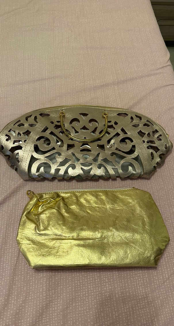 Vintage Yılan Desenli Zincir Detaylı Deri Çanta - Görsel 5