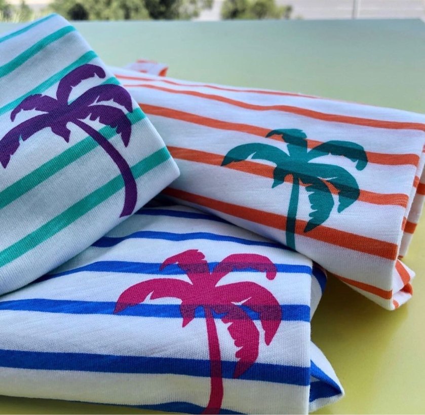 Yeşil Çizgili Kolsuz Tişört - Görsel 2